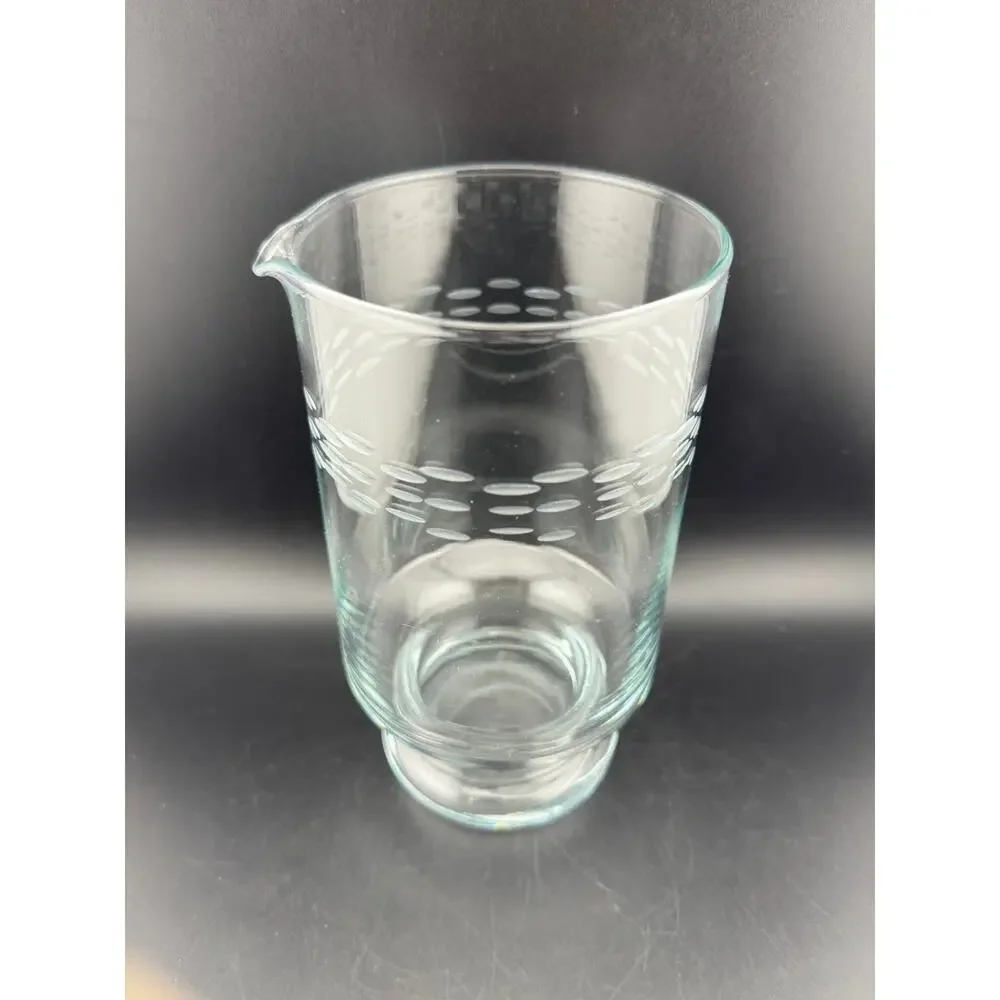 Princess House Crystal Cocktail/Martini Pitcher